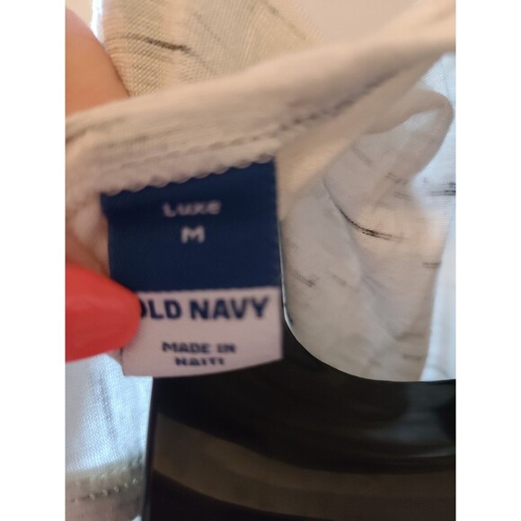 Old Navy luxe tank Medium White And Gray - Picture 4 of 4